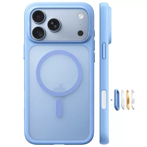 Torras - Guardian Magnetic Series - iPhone 18 Pro Max / iPhone 17 Pro Max - Blue