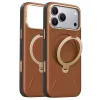 Torras - QPRO Leather Series - iPhone 18 Pro Max / iPhone 17 Pro Max - Brown