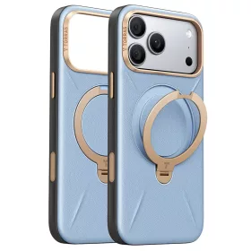   Torras - QPRO Leather Series - iPhone 18 Pro Max / iPhone 17 Pro Max - Blue