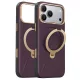 Torras - QPRO Leather Series - iPhone 18 Pro Max / iPhone 17 Pro Max - Purple