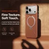 Torras - QPRO Leather Series - iPhone 18 Pro / iPhone 17 Pro - Brown