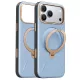Torras - QPRO Leather Series - iPhone 18 Pro / iPhone 17 Pro - Blue