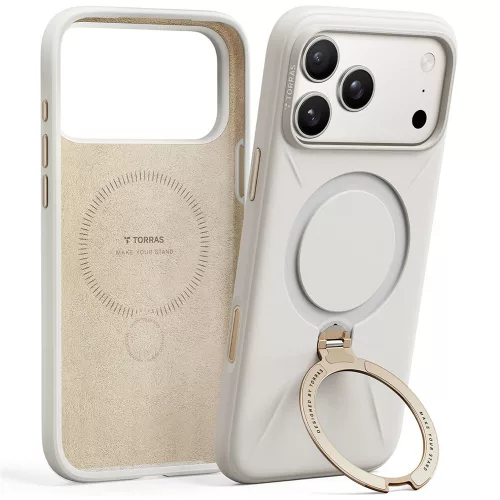 Torras - QPRO Silicone Series - iPhone 18 Pro Max / iPhone 17 Pro Max - White
