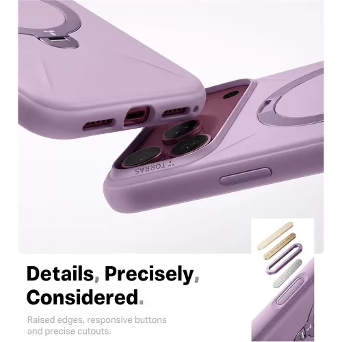 Torras - QPRO Silicone Series - iPhone 18 Pro Max / iPhone 17 Pro Max - Purple