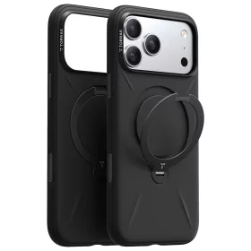   Torras - QPRO Silicone Series - iPhone 18 Pro Max / iPhone 17 Pro Max - Black