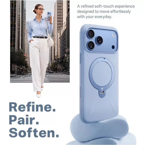 Torras - QPRO Silicone Series - iPhone 18 Pro / iPhone 17 Pro - Blue
