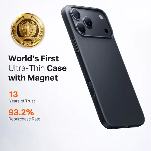 Torras - OriginFit-Mag Series - iPhone 18 Pro / iPhone 17 Pro - Black