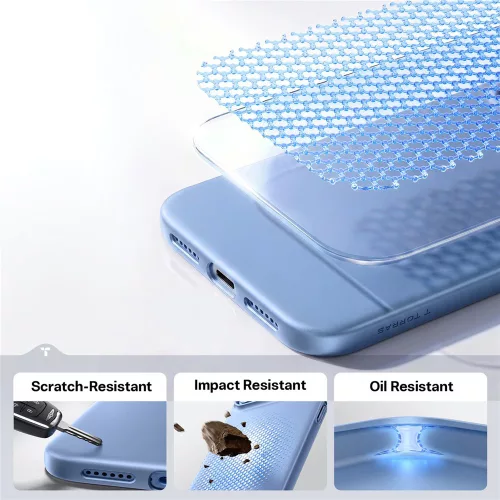 Torras - OriginFit-Mag Series - iPhone 18 Pro / iPhone 17 Pro - Light Blue