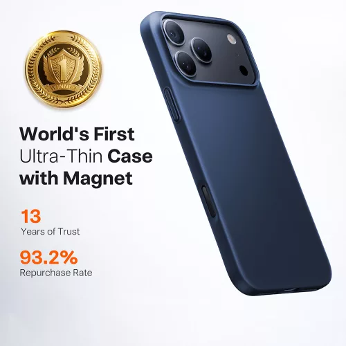 Torras - OriginFit-Mag Series - iPhone 18 Pro Max / iPhone 17 Pro Max - Deep Blue