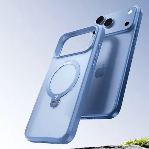 Torras - Ostand Spin Series - iPhone 18 Pro Max / iPhone 17 Pro Max - Blue