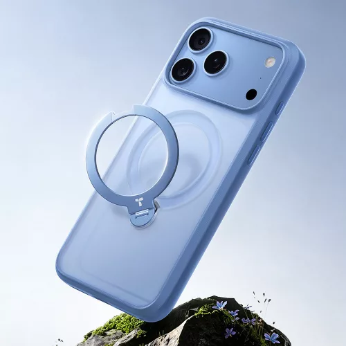 Torras - Ostand Spin Series - iPhone 18 Pro Max / iPhone 17 Pro Max - Blue