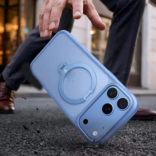Torras - Ostand Spin Series - iPhone 18 Pro Max / iPhone 17 Pro Max - Blue
