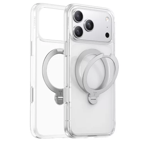 Torras - Ostand Spin Series - iPhone 18 Pro Max / iPhone 17 Pro Max - Clear