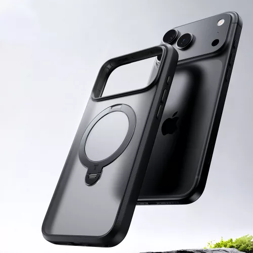Torras - Ostand Spin Series - iPhone 18 Pro / iPhone 17 Pro - Black