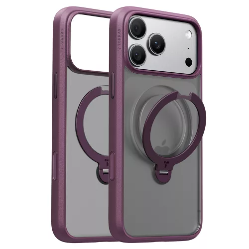 Torras - Ostand Spin Series - iPhone 18 Pro / iPhone 17 Pro - Purple