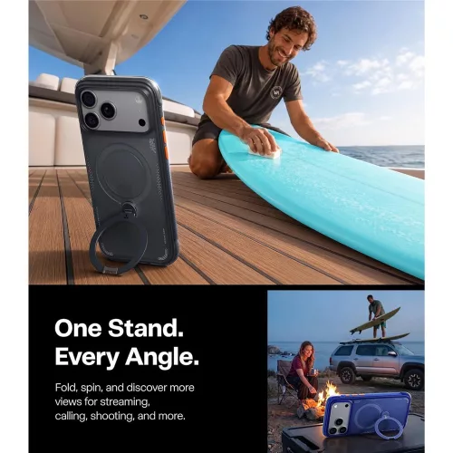 Torras - Ostand Q3 Air Series - iPhone 18 Pro / iPhone 17 Pro - Shadow Black