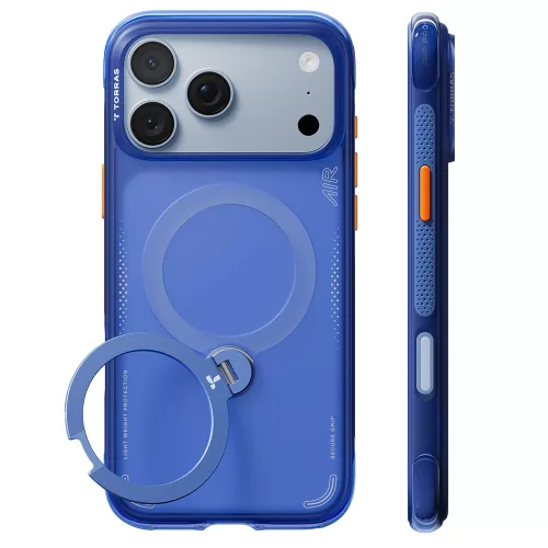 Torras - Ostand Q3 Air Series - iPhone 18 Pro / iPhone 17 Pro - Artic Blue
