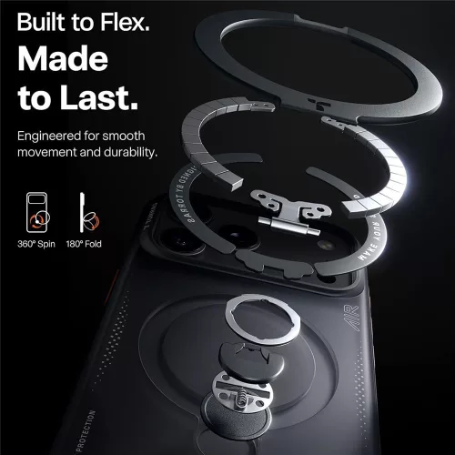 Torras - Ostand Q3 Air Series - iPhone 18 Pro Max / iPhone 17 Pro Max - Shadow Black