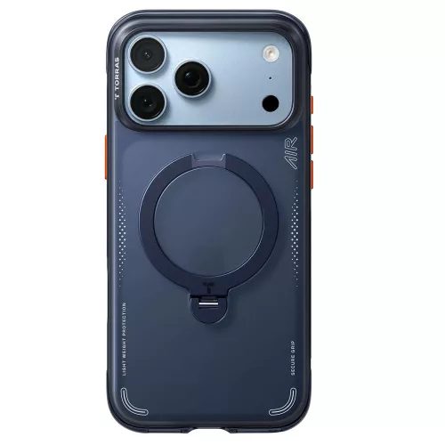 Torras - Ostand Q3 Air Series - iPhone 18 Pro Max / iPhone 17 Pro Max - Deep Blue