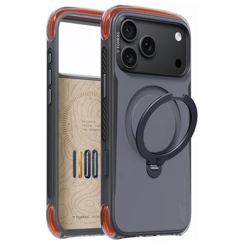Torras - Ostand Q3 Air Pro - iPhone 18 Pro / iPhone 17 Pro - Obsidian Core
