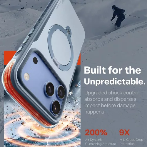 Torras - Ostand Q3 Air Pro - iPhone 18 Pro / iPhone 17 Pro - Polar Slate
