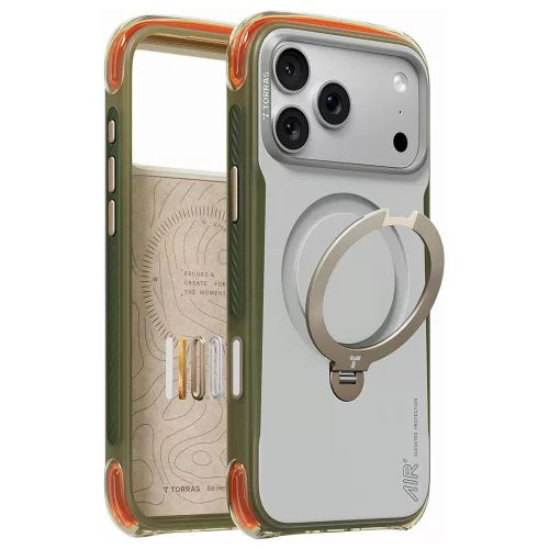 Torras - Ostand Q3 Air Pro - iPhone 18 Pro / iPhone 17 Pro - Alpine Marble