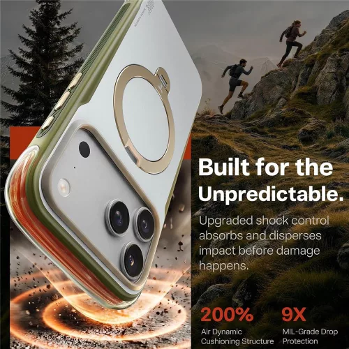 Torras - Ostand Q3 Air Pro - iPhone 18 Pro / iPhone 17 Pro - Alpine Marble