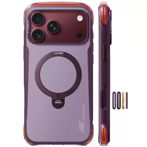 Torras - Ostand Q3 Air Pro - iPhone 18 Pro Max / iPhone 17 Pro Max - Violet Summit