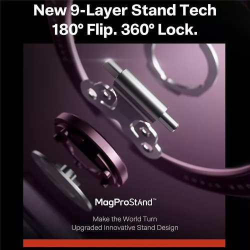 Torras - Ostand Q3 Air Pro - iPhone 18 Pro Max / iPhone 17 Pro Max - Violet Summit