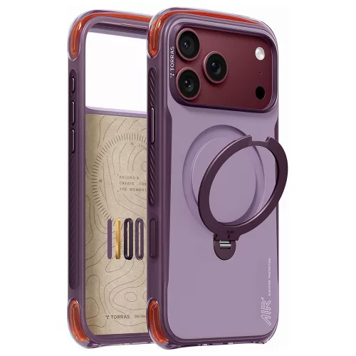 Torras - Ostand Q3 Air Pro - iPhone 18 Pro / iPhone 17 Pro - Violet Summit