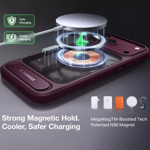 Torras - Ostand L1 Guardian - iPhone 18 Pro Max / iPhone 17 Pro Max - Purple