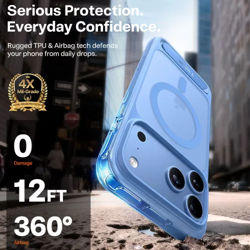 Torras - Ostand L1 Guardian - iPhone 18 Pro / iPhone 17 Pro - Blue