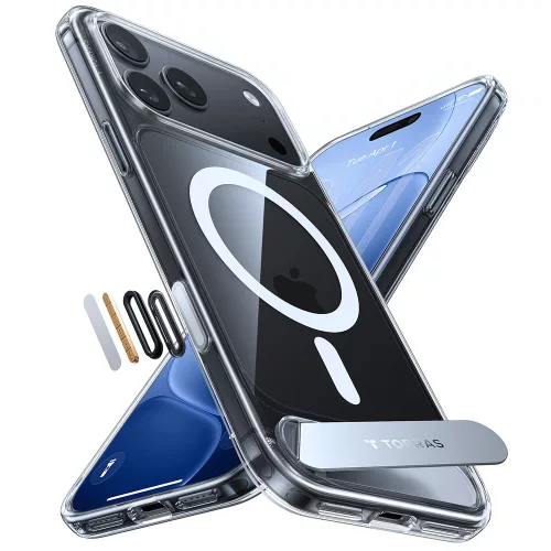 Torras - Ostand L1 Guardian - iPhone 18 Pro / iPhone 17 Pro - Clear