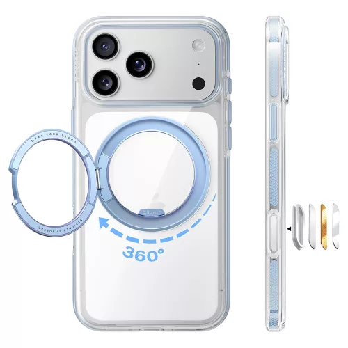Torras - Ostand O3 Light - iPhone 18 Pro Max / iPhone 17 Pro Max - Blue