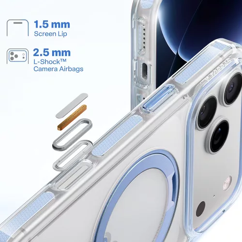 Torras - Ostand O3 Light - iPhone 18 Pro Max / iPhone 17 Pro Max - Blue