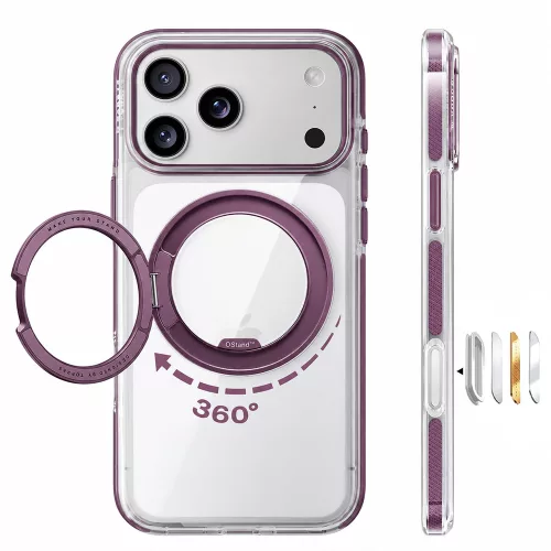 Torras - Ostand O3 Light - iPhone 18 Pro Max / iPhone 17 Pro Max - Purple