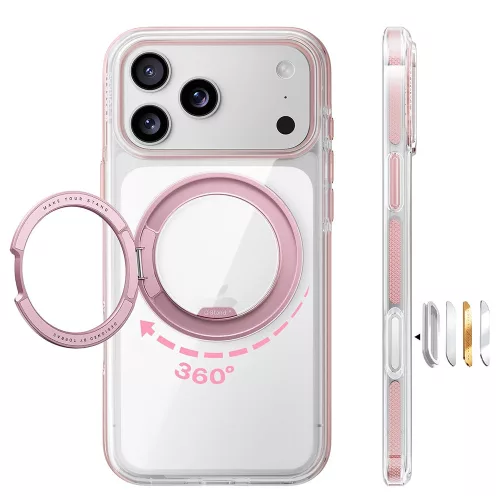 Torras - Ostand O3 Light - iPhone 18 Pro Max / iPhone 17 Pro Max - Pink