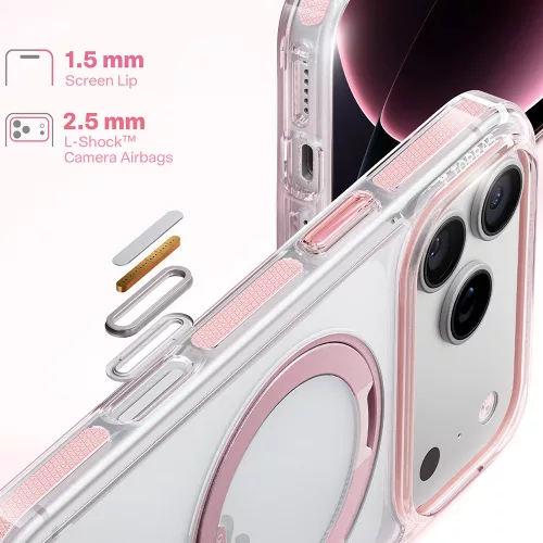 Torras - Ostand O3 Light - iPhone 18 Pro Max / iPhone 17 Pro Max - Pink