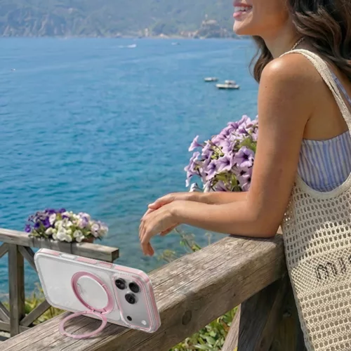 Torras - Ostand O3 Light - iPhone 18 Pro / iPhone 17 Pro - Pink