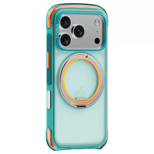 Torras - O3 Air Core - iPhone 18 Pro / iPhone 17 Pro - Prism Turquoise