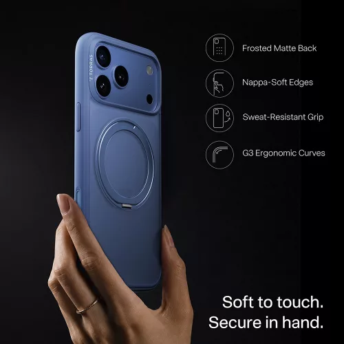 Torras - Ostand O1 Guardian - iPhone 18 Pro / iPhone 17 Pro - Blue