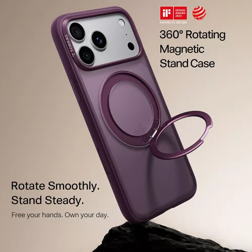 Torras - Ostand O1 Guardian - iPhone 18 Pro / iPhone 17 Pro - Purple
