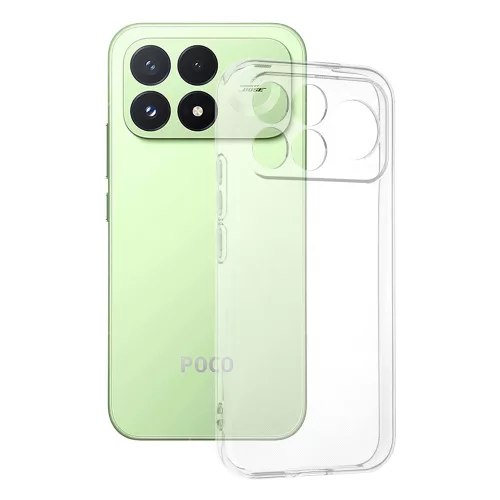 Techsuit - Clear Silicone - Xiaomi Poco F9 Pro - Transparent