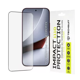   Techsuit - 111D Full Cover / Full Glue Glass - Xiaomi Poco F9 Ultra - Black