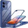 Techsuit - ColorVerse 360 Series + Screen Protector - Xiaomi Redmi 17 4G / Redmi 17 5G - Blue