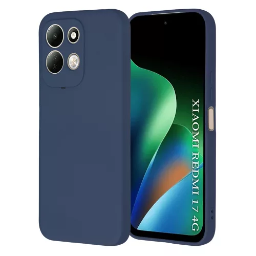 Techsuit - SoftFlex - Xiaomi Redmi 17 4G / Redmi 17 5G - Navy Blue