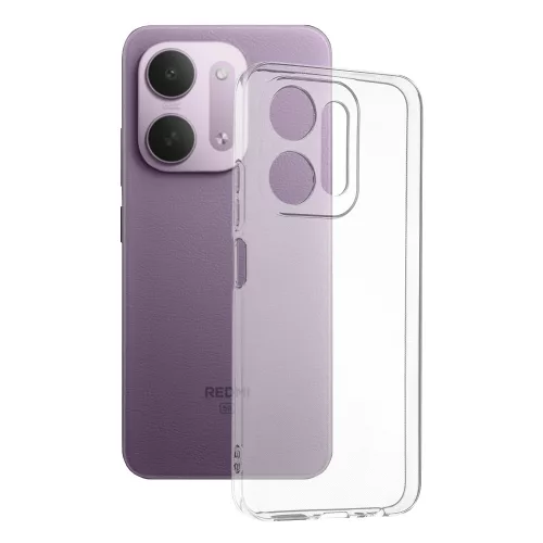 Techsuit - Clear Silicone - Xiaomi Redmi 17C 5G - Transparent