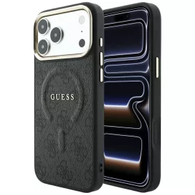   Guess - 4G Embossed Classic MagSafe (GUHMP18XP4MSEGCK) - iPhone 18 Pro Max / iPhone 17 Pro Max - Black