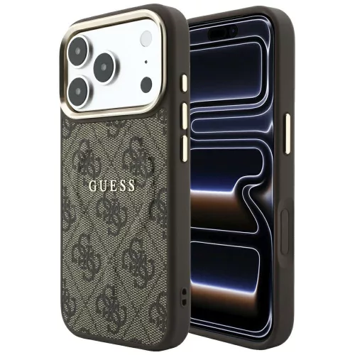 Guess - 4G Embossed Classic MagSafe (GUHMP18XP4MSEGCW) - iPhone 18 Pro Max / iPhone 17 Pro Max - Brown