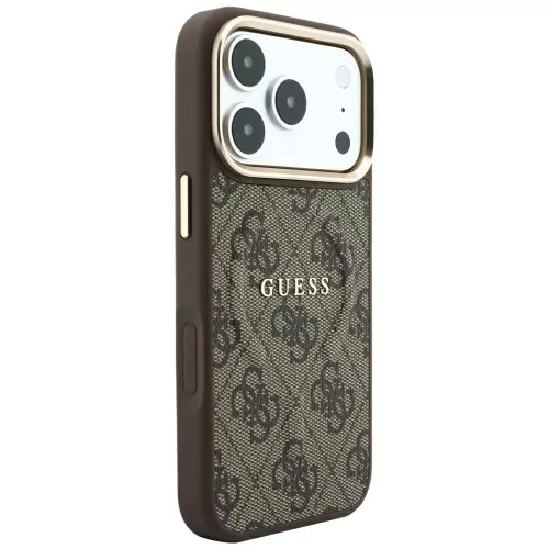 Guess - 4G Embossed Classic MagSafe (GUHMP18XP4MSEGCW) - iPhone 18 Pro Max / iPhone 17 Pro Max - Brown